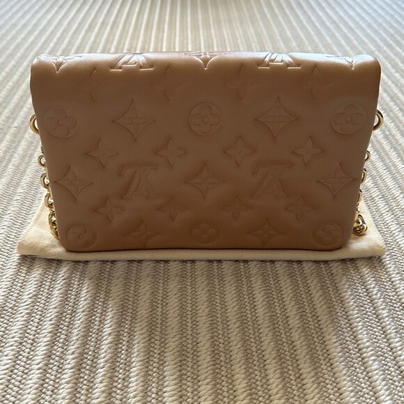 Louis Vuitton Camel Pochette Coussin Shoulder Bag - Picture 6 of 12